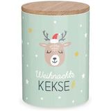 Vorratsdose Rentier Weihnachtskekse
