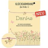 Glücksarmband Danke