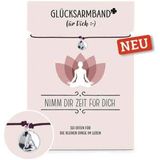 Glücksarmband Nimm Dir Zeit für Dich
