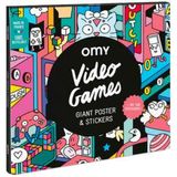 Omy Video-Game Poster und Stickers