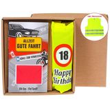 Gute Fahrt 18. Geburtstag Geschenkbox