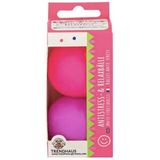 Antistress- & Relaxbälle 2er Set lila/pink