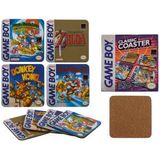 Gameboy Kork-Untersetzer 4 Stück