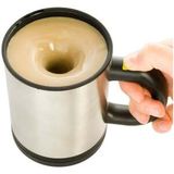 Selbstumrührender Edelstahl-Becher