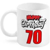 Happy Birthday 70 Tasse 300ml