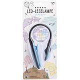 LED Leselampe blau