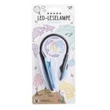 LED Leselampe blau