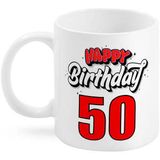 Happy Birthday 50 Tasse 300ml