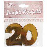 Jumbo Konfetti 20. Geburtstag