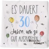 Servietten 30. Geburtstag