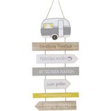Schild Camping Regeln
