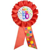 50. Geburtstag Orden rot mit Punkten