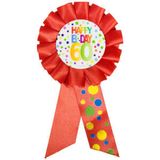 60. Geburtstag Orden rot mit Punkten