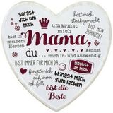Herz Schild Mama