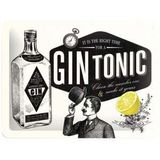 Nostalgic Art Gin Tonic Blechschild
