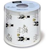 WC-Papier Hochzeitspaar
