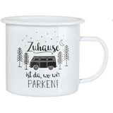 Tasse Zuhause ist da wo wir parken