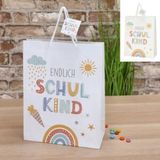 Geschenktüte Endlich Schulkind 33cm