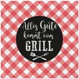 Servietten Alles Gute kommt vom Grill 20er