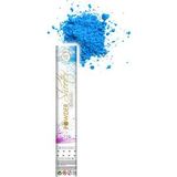 Puder Kanone Babyshower hellblau 30cm
