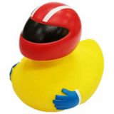 Rennfahrer Helm Badeente