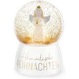Mini Glitzerkugel Engel Himmlische Weihnachten