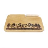 Schneidebrett Swiss Tradition inklusive Messer