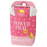 Wellnessdusche Powerfrau Kussmund