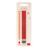 Legami Ersatzminen Löschbaren Gelstift Rot