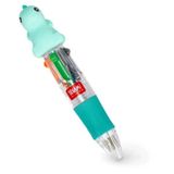 Legami Mini-Kugelschreiber mit 4 Farben Dino