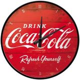 Nostalgic Art Wanduhr Coca Cola Refresh Yourself