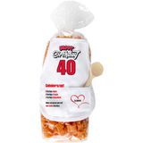 40. Geburtstag Herz Pasta