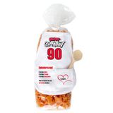 90. Geburtstag Herz Pasta