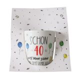 Geburtstags Tasse 40. Geburtstag