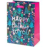 Legami Geschenktüte Happy Birthday To You Flora