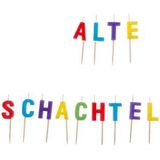 Geburtstagskerzen Alte Schachtel