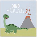 Servietten Dino Mahlzeit 20 Stück