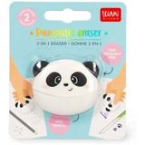 Legami 2-in-1-Radiergummi Pantastic Eraser Panda