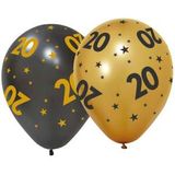 Gummiballone Golden Celebrations 20. Geburtstag