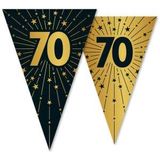 Wimpelkette Golden Celebrations 70. Geburtstag