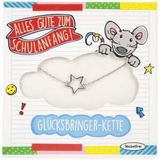 Glücksbringer-Kette Einschulung Stern Kupfer