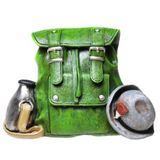 Wanderkasse Rucksack Grün