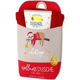 Wellnessdusche Chillige Weihnachten Faultier