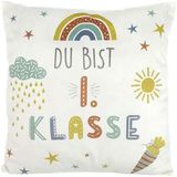 Kissen Du bist 1. Klasse 40cm