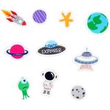 Legami 30 Dekorationen für Fahrradspeichen Space