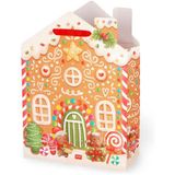 Legami Weihnachtsgeschenktüte Gingerbread House X-Large