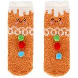 Legami Rutschfeste Socken für Kinder Lebkuchenmann
