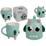 Monster Tasse Blau 500ml