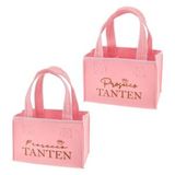 Flaschenträger Filz Prosecco Tanten Rosa