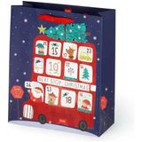 Legami Weihnachtsgeschenktüte Christmas Bus Gross